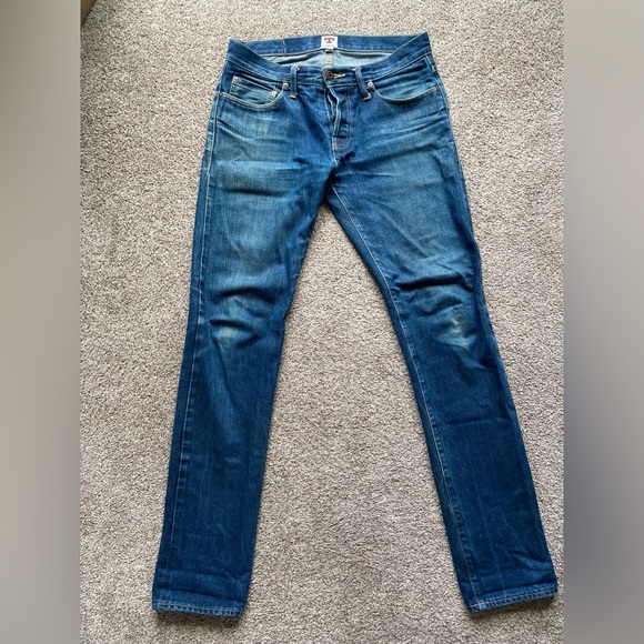 Tellason selvedged denim jeans size 32